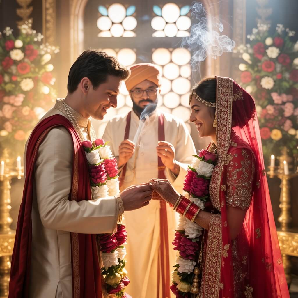 Engagement Puja